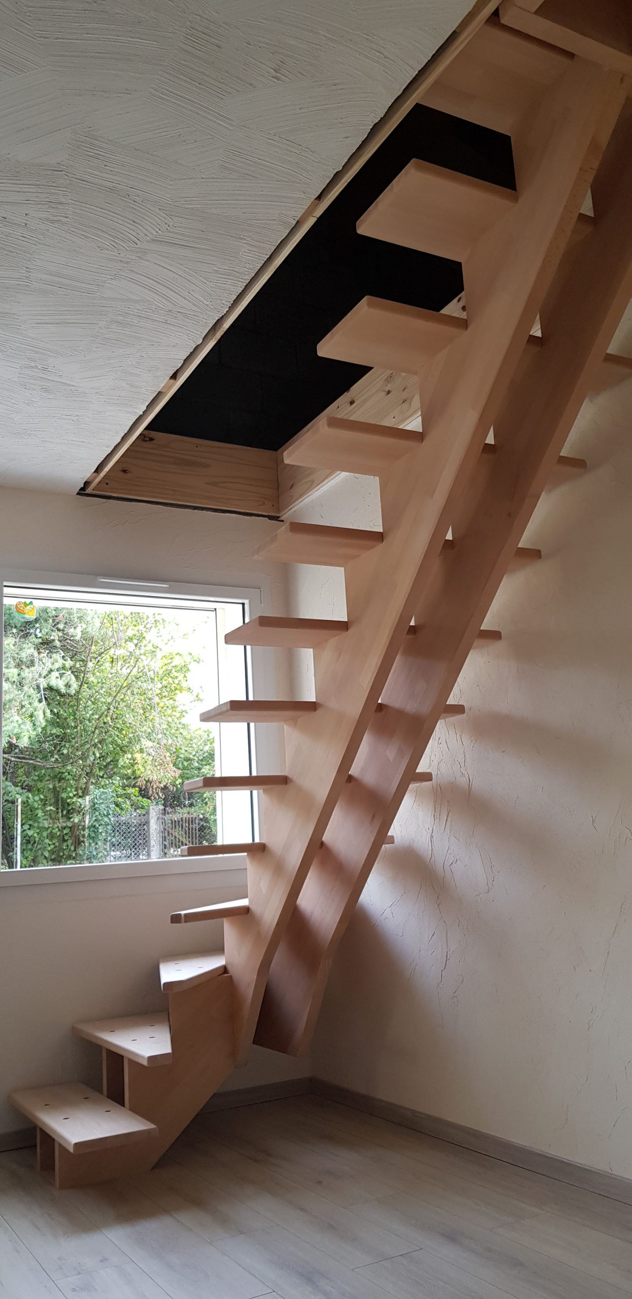 escalier-bois